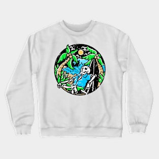 Summer skeleton Crewneck Sweatshirt